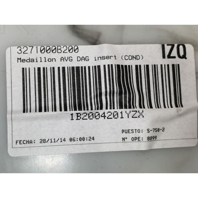 Recambio de guarnecido puerta delantera izquierda para citroën c4 picasso 1.6 e-hdi fap referencia OEM IAM 6307126163 6307126435