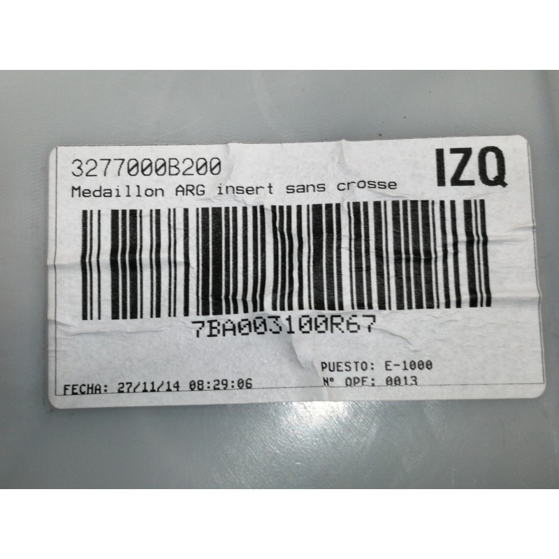 Recambio de guarnecido puerta trasera izquierda para citroën c4 picasso 1.6 e-hdi fap referencia OEM IAM 6307126250 6307141786 /