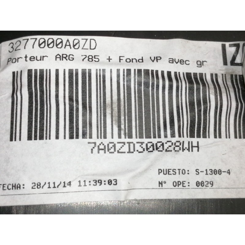 Recambio de guarnecido puerta trasera izquierda para citroën c4 picasso 1.6 e-hdi fap referencia OEM IAM 6307126250 6307141786 /