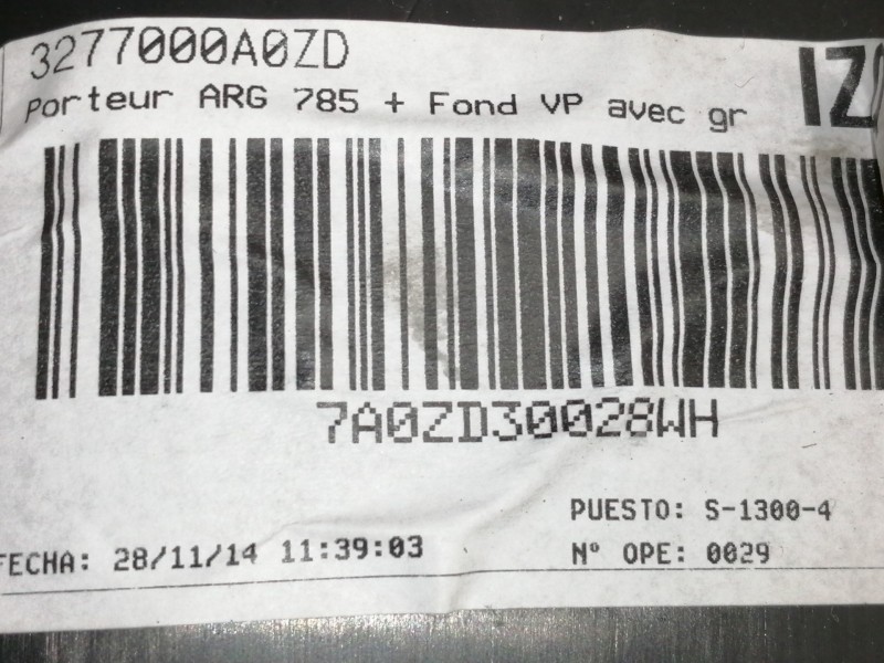 Recambio de guarnecido puerta trasera izquierda para citroën c4 picasso 1.6 e-hdi fap referencia OEM IAM 6307126250 6307141786 /