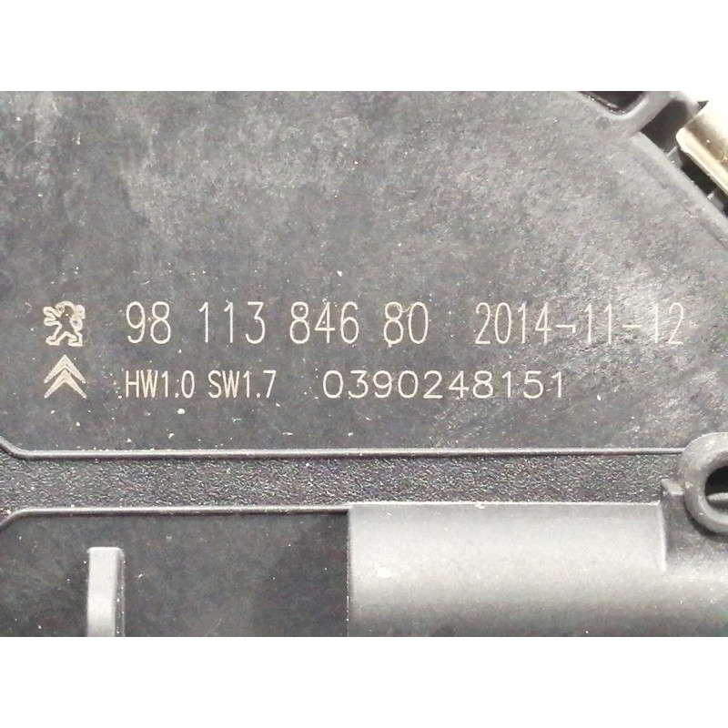 Recambio de motor limpia delantero para citroën c4 picasso 1.6 e-hdi fap referencia OEM IAM 9811384680 0390248151 143167697521