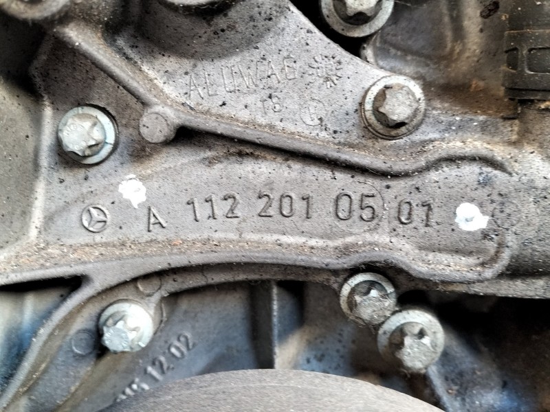 Recambio de motor completo para mercedes-benz clase sl (w230) roadster 500 (230.475) referencia OEM IAM 113963 A1122010501 R1120