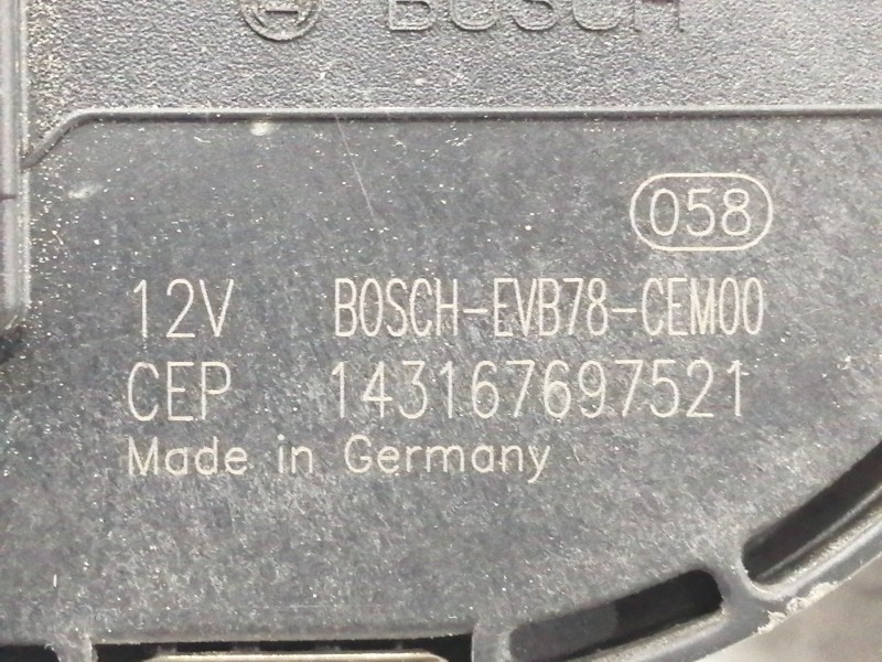 Recambio de motor limpia delantero para citroën c4 picasso 1.6 e-hdi fap referencia OEM IAM 9811384680 0390248151 143167697521