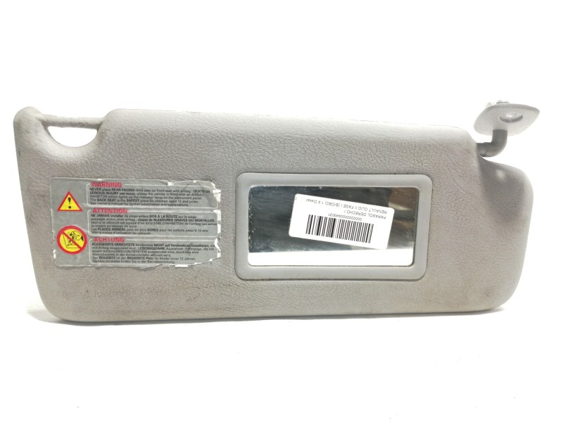 Recambio de parasol derecho para renault clio ii fase i (b/cbo) 1.9 diesel referencia OEM IAM 7700849118  