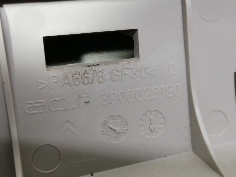 Recambio de parasol izquierdo para citroën c4 picasso 1.6 e-hdi fap referencia OEM IAM 3000023181 3000023180 