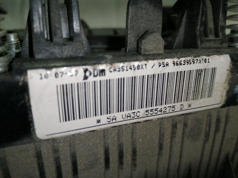Recambio de airbag delantero izquierdo para peugeot partner (s2) combiespace referencia OEM IAM 96639597XT01 96639597XT 96639597