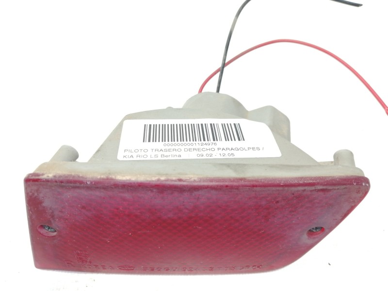 Recambio de piloto trasero derecho paragolpes para kia rio ls berlina referencia OEM IAM 92432  