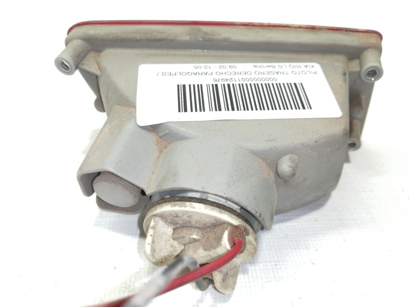Recambio de piloto trasero derecho paragolpes para kia rio ls berlina referencia OEM IAM 92432  