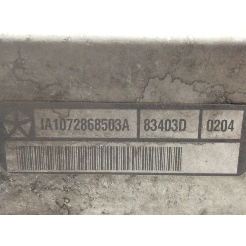 Recambio de intercooler para chrysler voyager (rg) 2.5 crd se referencia OEM IAM IA1072868503A 83403D 