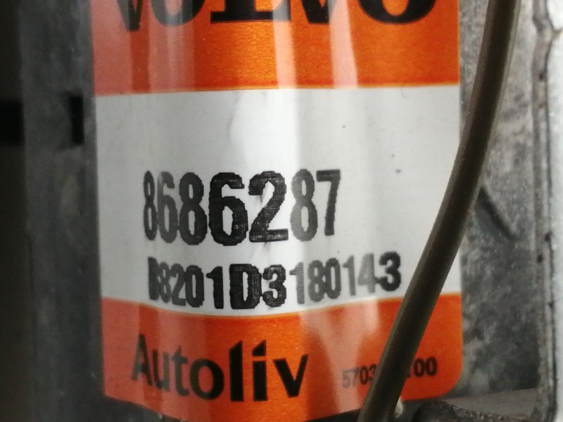 Recambio de airbag delantero izquierdo para volvo s80 berlina d5 referencia OEM IAM 8686287 3064202903W19 / 3064202103W27 868628