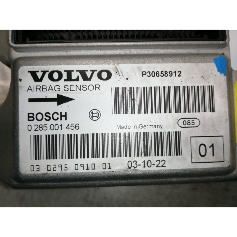 Recambio de centralita airbag para volvo s80 berlina d5 referencia OEM IAM 0285001456 P30658912 