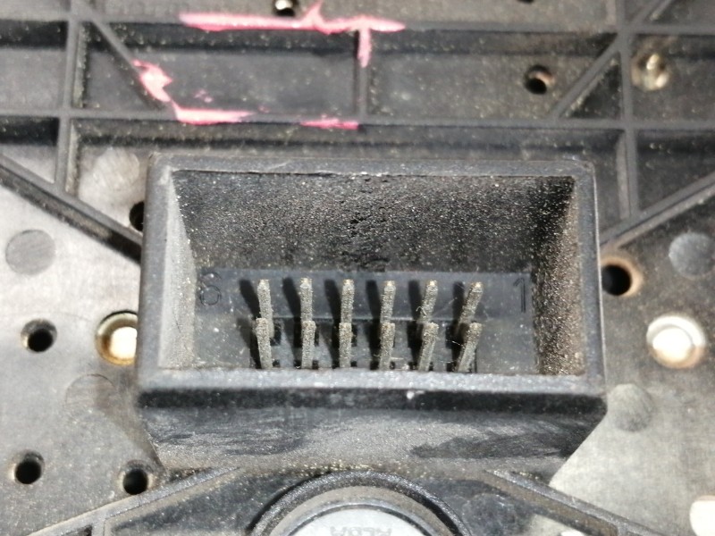 Recambio de mando luces para opel corsa c club referencia OEM IAM 9116612  