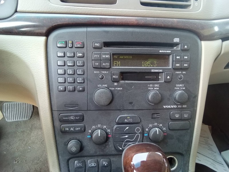 Recambio de sistema audio / radio cd para volvo s80 berlina d5 referencia OEM IAM   