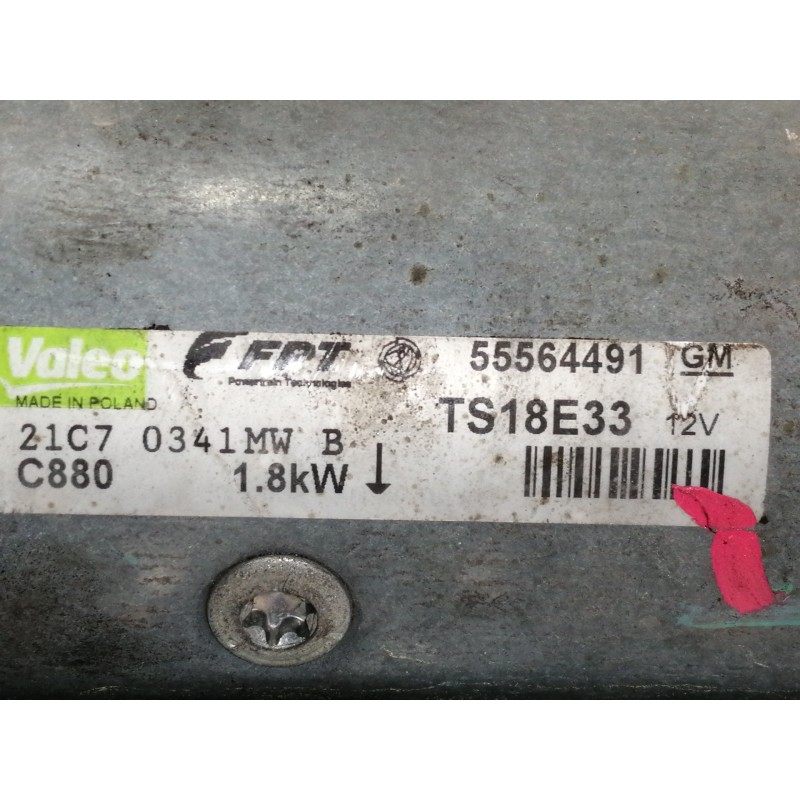 Recambio de motor arranque para opel corsa d cosmo referencia OEM IAM 55564491  