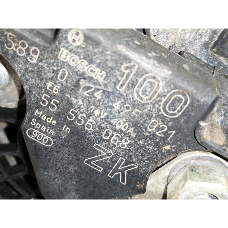 Recambio de alternador para opel corsa c essentia referencia OEM IAM 0124425021  