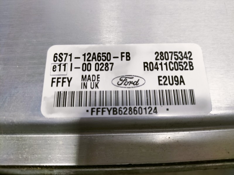 Recambio de centralita motor uce para ford mondeo turnier (ge) ghia referencia OEM IAM 6S7112A650FB 28075342 R0411C052B E2U9A DE