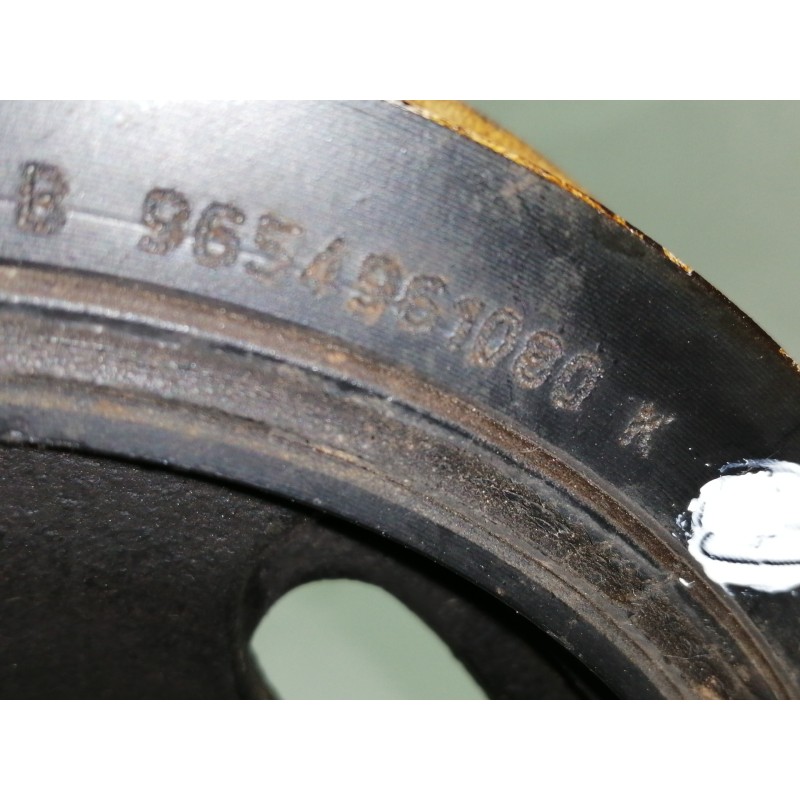 Recambio de polea cigueñal para ford fiesta (cb1) ambiente referencia OEM IAM 9654961080  