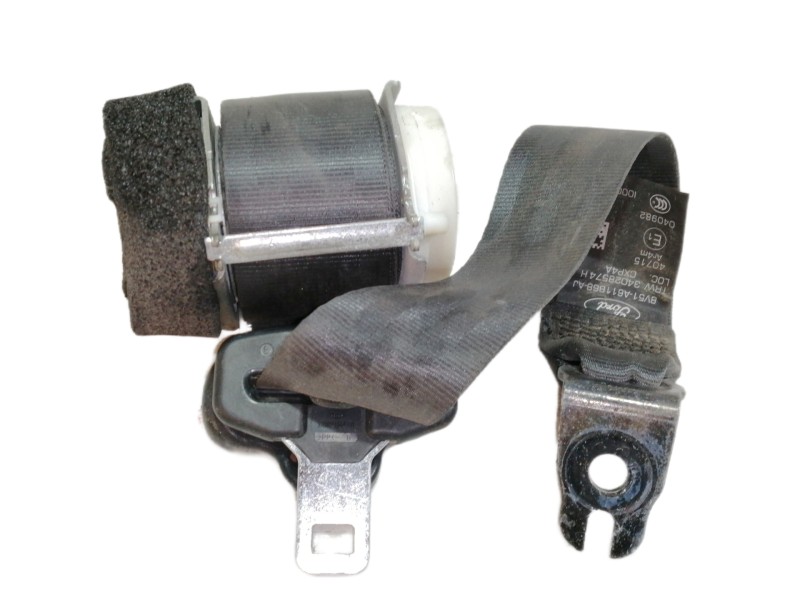 Recambio de cinturon seguridad trasero derecho para ford fiesta (cb1) ambiente referencia OEM IAM A611B68AJ  