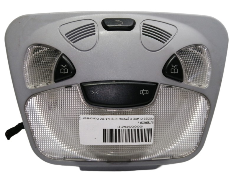 Recambio de luz interior para mercedes-benz clase c (w203) berlina 200 compressor (203.042) referencia OEM IAM A2038202301  