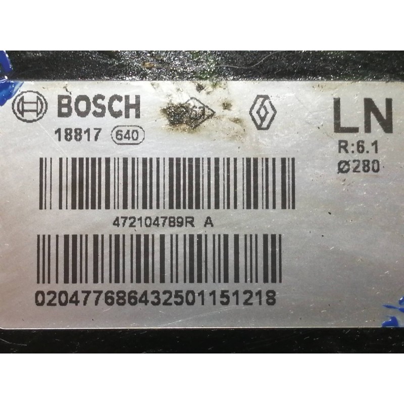 Recambio de servofreno para renault megane iv berlina 5p 1.2 tce energy referencia OEM IAM 472104789R  