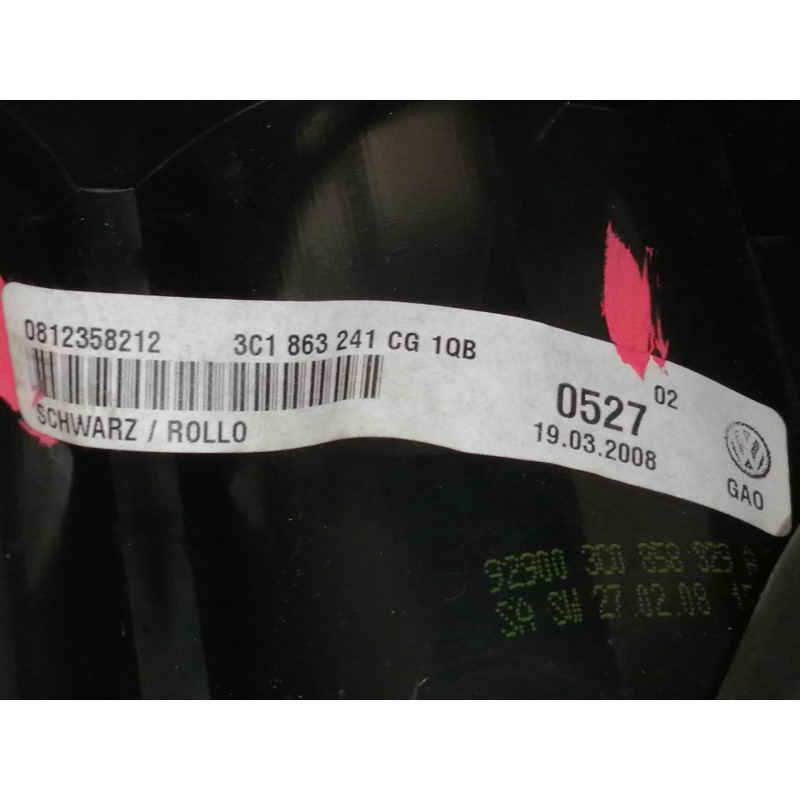 Recambio de apoyabrazos central para volkswagen passat berlina (3c2) advance referencia OEM IAM 3C0864207MTSY  