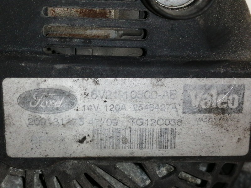 Recambio de alternador para ford fiesta (cb1) sport referencia OEM IAM 8V21110300AB 2543427A / TG12C038 209131175