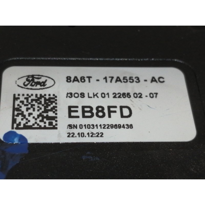 Recambio de mando limpia para ford fiesta (cb1) ambiente referencia OEM IAM 8A6T17A553AC  