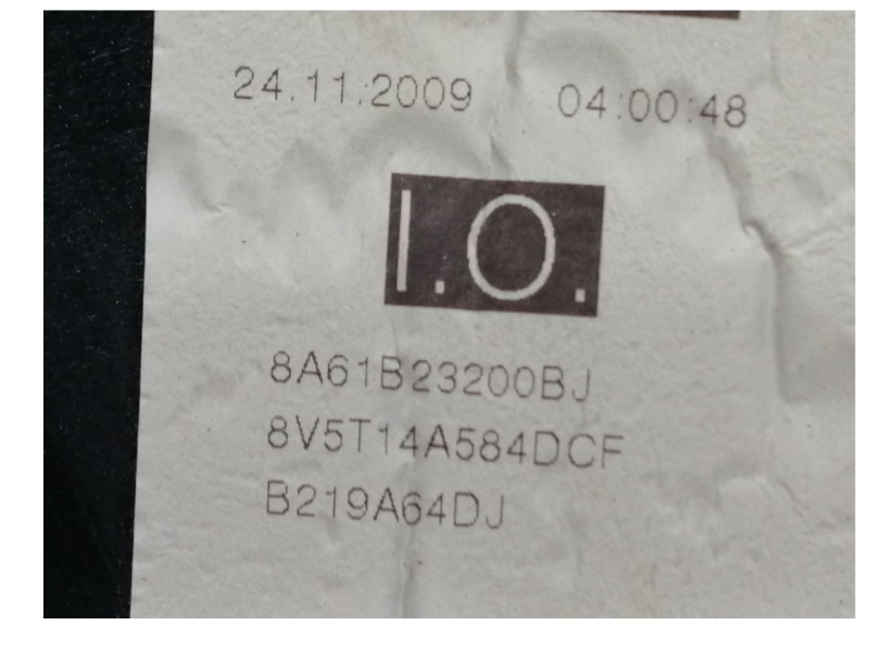 Recambio de elevalunas delantero derecho para ford fiesta (cb1) sport referencia OEM IAM 8A6114553A 8A61B23200BJ 8V5T14A584DCF