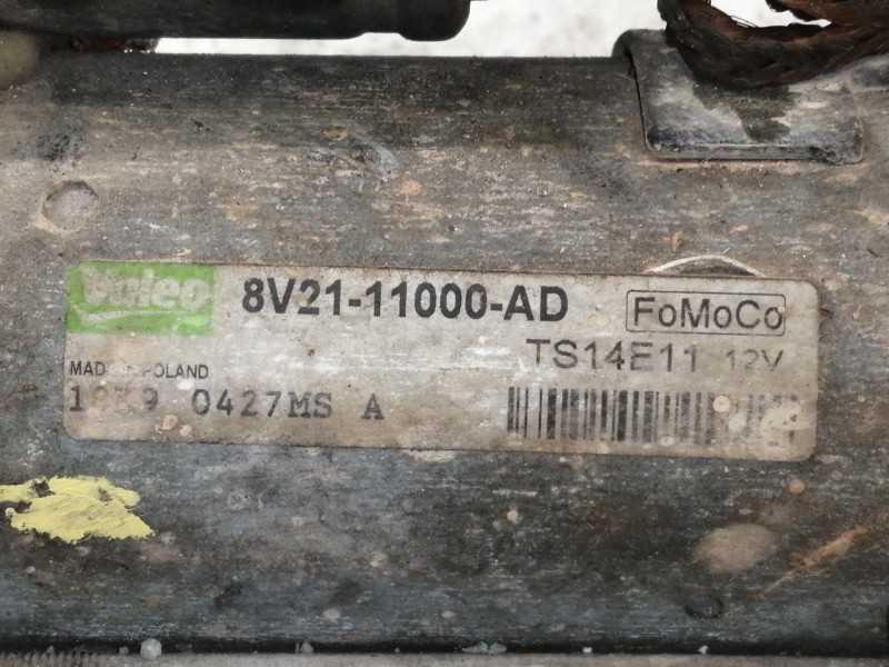 Recambio de motor arranque para ford fiesta (cb1) sport referencia OEM IAM 8V2111000AD TS14E11 