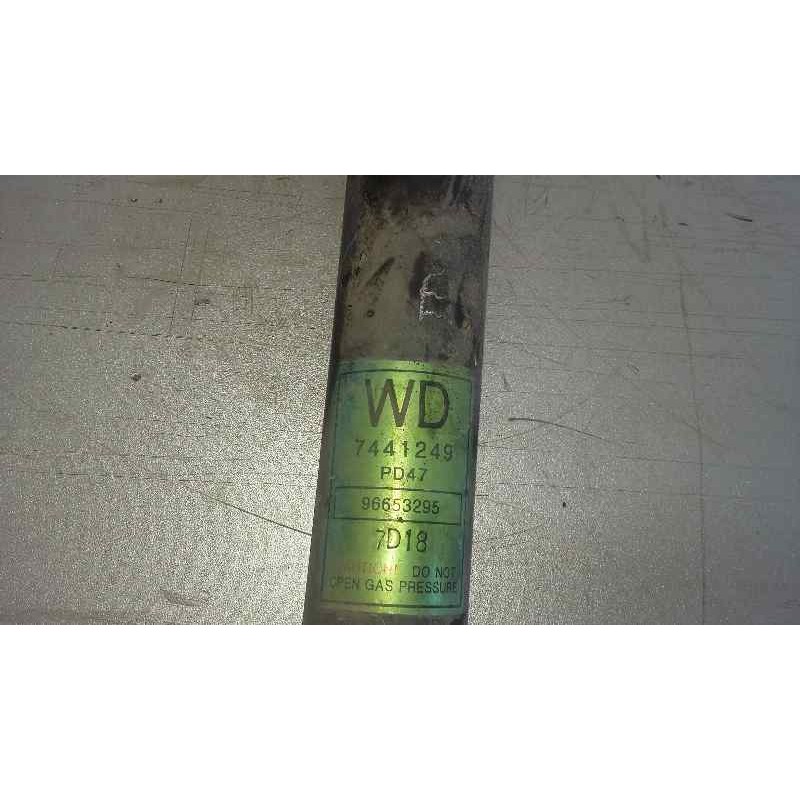 Recambio de amortiguador trasero izquierdo para chevrolet aveo ls referencia OEM IAM 7441249  