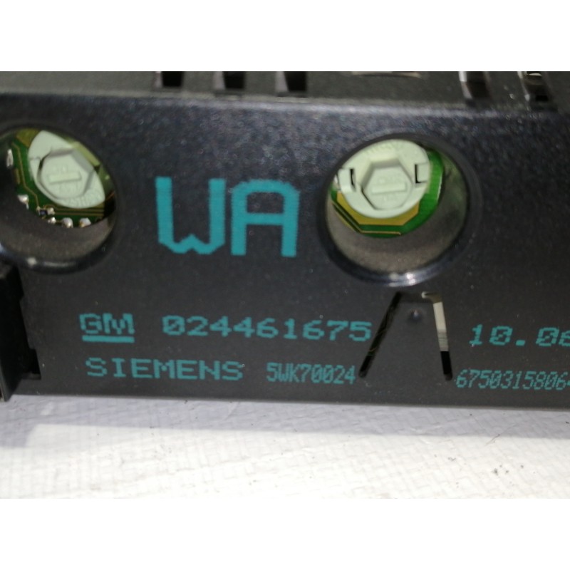 Recambio de pantalla multifuncion para opel astra g berlina comfort referencia OEM IAM 024461675  