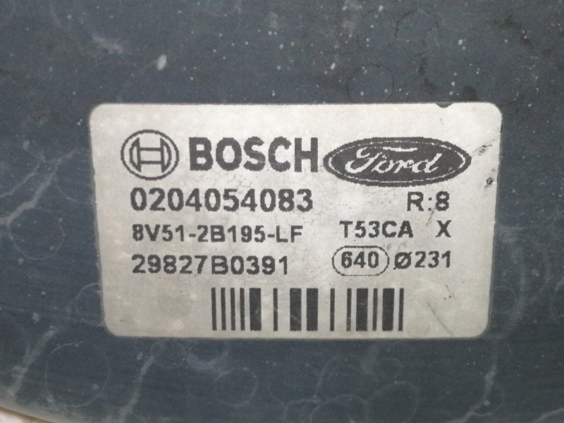 Recambio de servofreno para ford fiesta (cb1) ambiente referencia OEM IAM 0204054083  