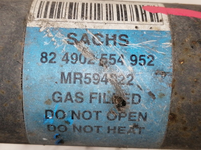 Recambio de amortiguador delantero derecho para smart forfour básico (70kw) referencia OEM IAM A4543201430  