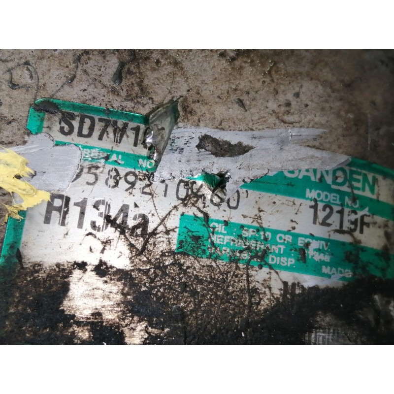 Recambio de compresor aire acondicionado para mg serie 45 (rt) 1.6 16v cat referencia OEM IAM   