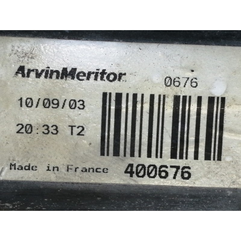 Recambio de elevalunas delantero derecho para mg serie 45 (rt) 1.6 16v cat referencia OEM IAM 400676  