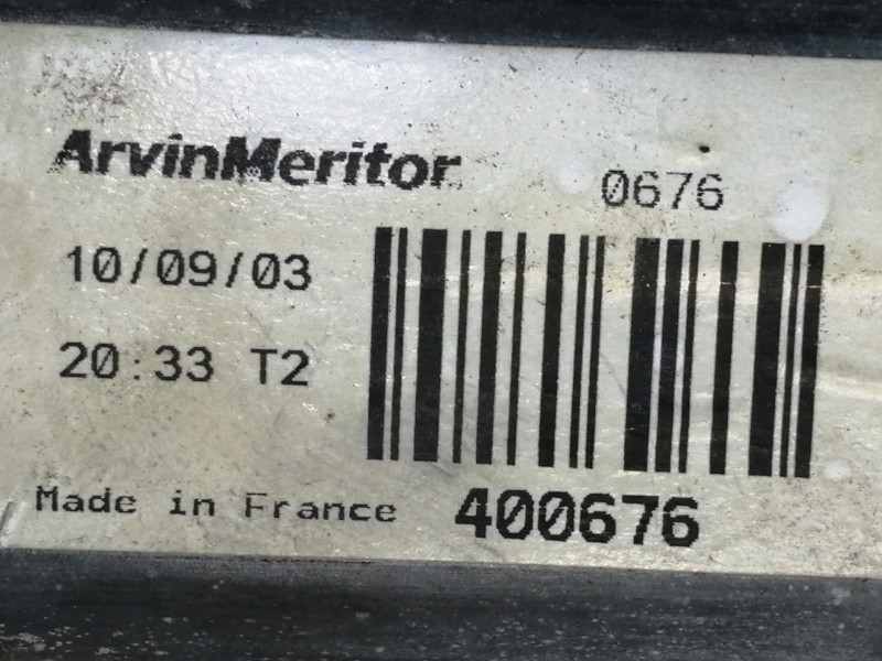 Recambio de elevalunas delantero derecho para mg serie 45 (rt) 1.6 16v cat referencia OEM IAM 400676  