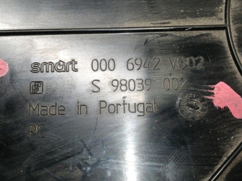 Recambio de guantera para smart forfour básico (70kw) referencia OEM IAM 0006941V003  