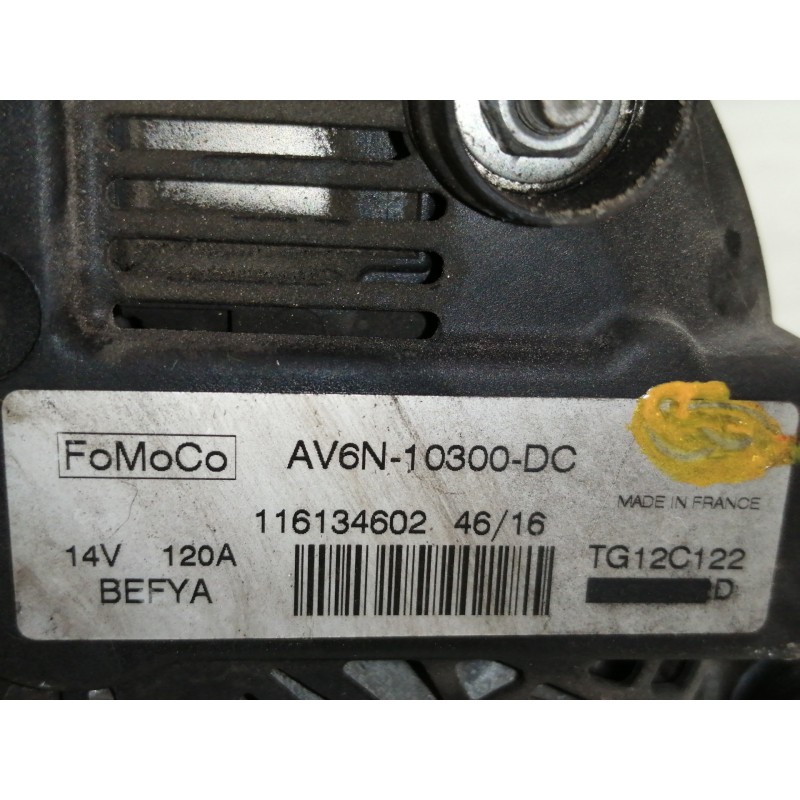 Recambio de alternador para ford focus lim. business referencia OEM IAM AV6N10300DC TG12C122 