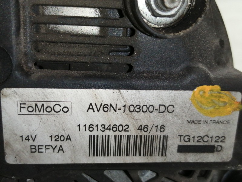 Recambio de alternador para ford focus lim. business referencia OEM IAM AV6N10300DC TG12C122 