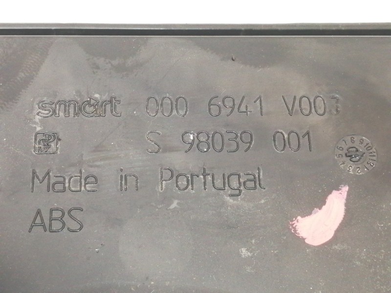 Recambio de guantera para smart forfour básico (70kw) referencia OEM IAM 0006941V003  