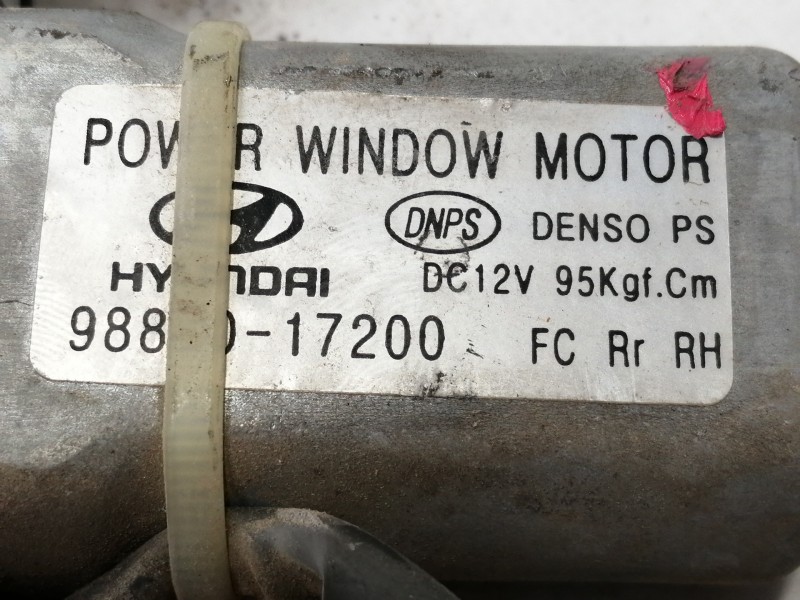 Recambio de elevalunas trasero derecho para hyundai matrix (fc) 1.5 crdi cat referencia OEM IAM 9882017200  