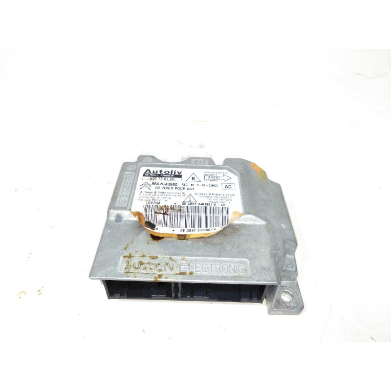 Recambio de centralita airbag para citroën c4 berlina lx referencia OEM IAM 9662643980  
