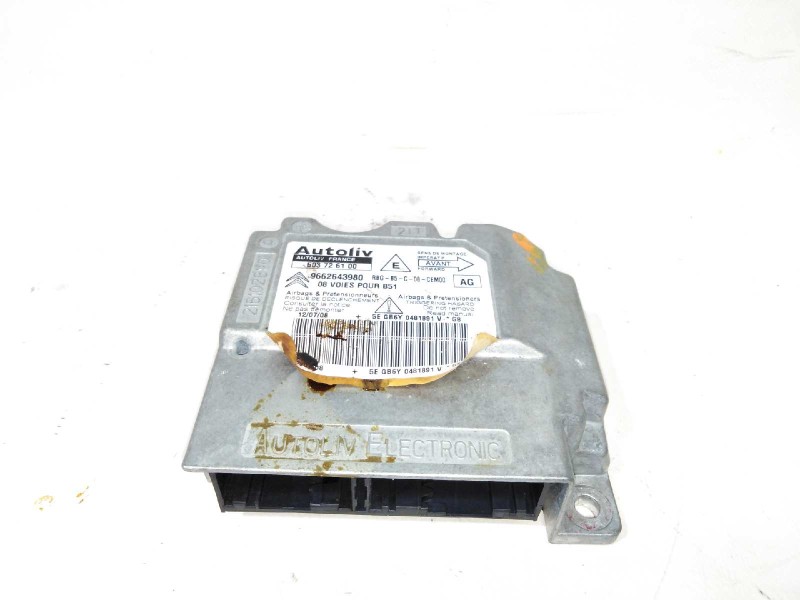 Recambio de centralita airbag para citroën c4 berlina lx referencia OEM IAM 9662643980  