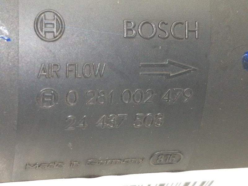 Recambio de caudalimetro para opel vectra c berlina club referencia OEM IAM 0281002479 24437503 