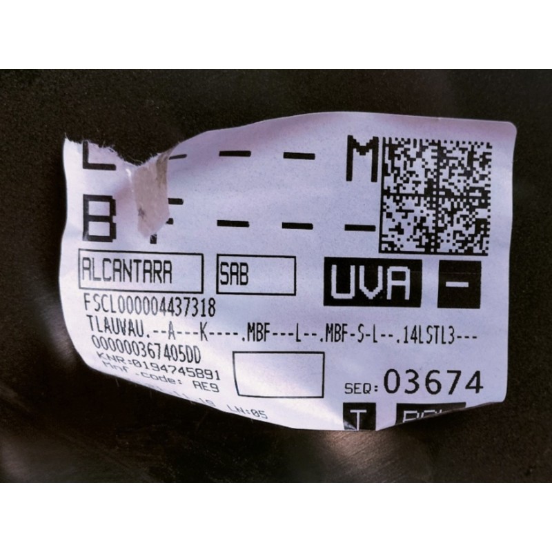 Recambio de asiento delantero izquierdo para cupra ateca 2.0tsi 4drive referencia OEM IAM ALCANTARA5QA881105C 5QA881105C 3Q08815