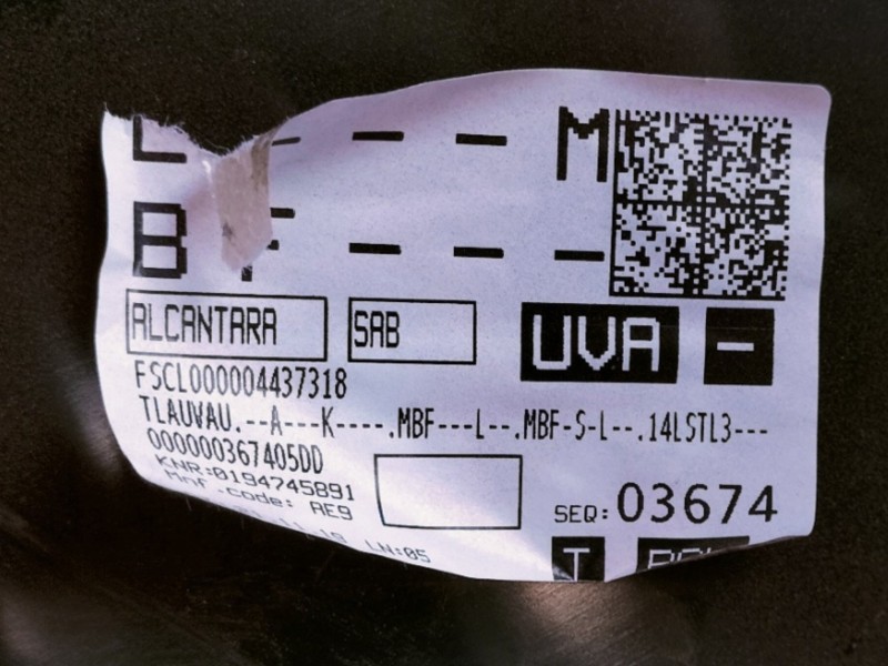 Recambio de asiento delantero izquierdo para cupra ateca 2.0tsi 4drive referencia OEM IAM ALCANTARA5QA881105C 5QA881105C 3Q08815