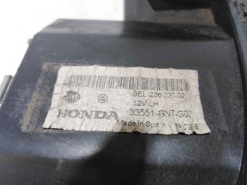 Recambio de piloto trasero izquierdo para honda accord berlina (cc/ce) 2.0 ls (cc7/ce8) referencia OEM IAM 33551SN7  