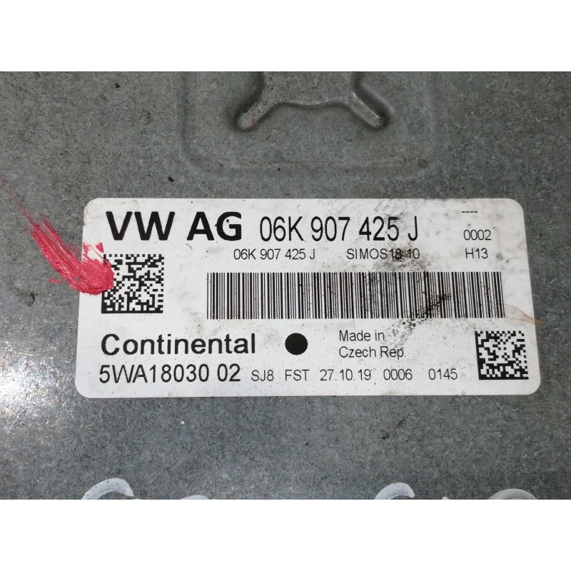 Recambio de centralita motor uce para cupra ateca 2.0tsi 4drive referencia OEM IAM 06K907425J 5WA1803002 