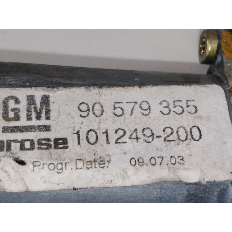 Recambio de elevalunas delantero izquierdo para opel zafira a elegance referencia OEM IAM 90579355  