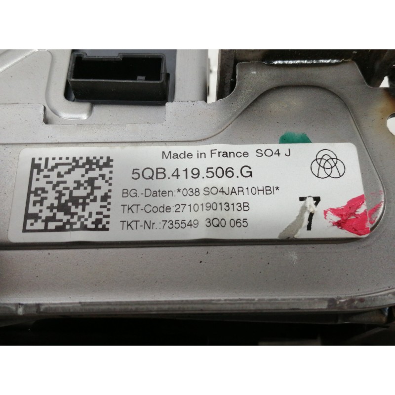 Recambio de columna direccion para cupra ateca 2.0tsi 4drive referencia OEM IAM 5QB419506G 27101901313B / 038S04JAR10HBI 7355493